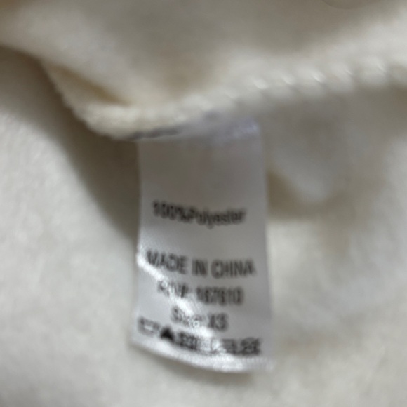 White Kids Jacket with Cherry Embroidery - Picture 5 of 6